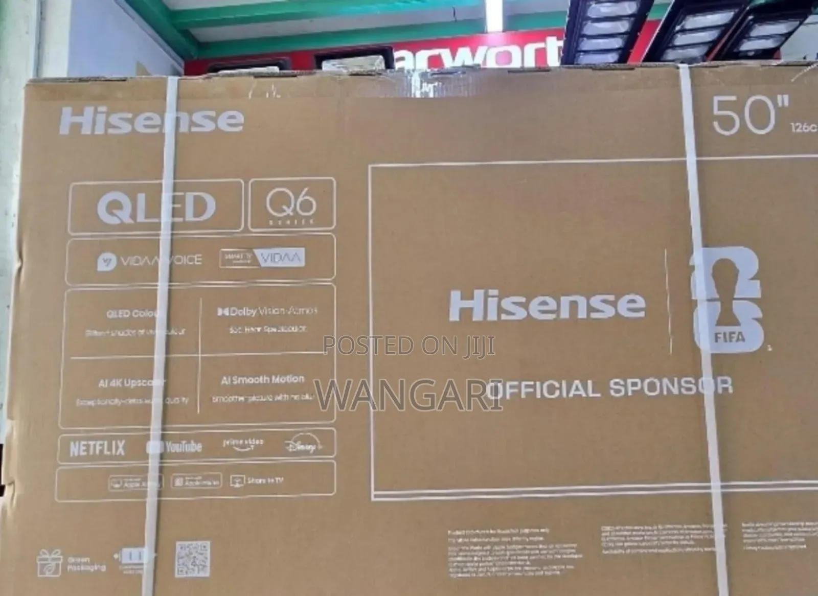 Q6 Qled Hisense 50 Inch 4 K Television