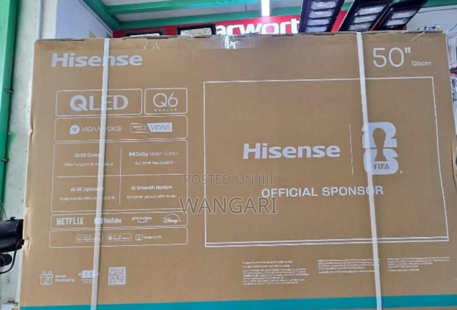 Q6 Qled Hisense 50 Inch 4 K Television