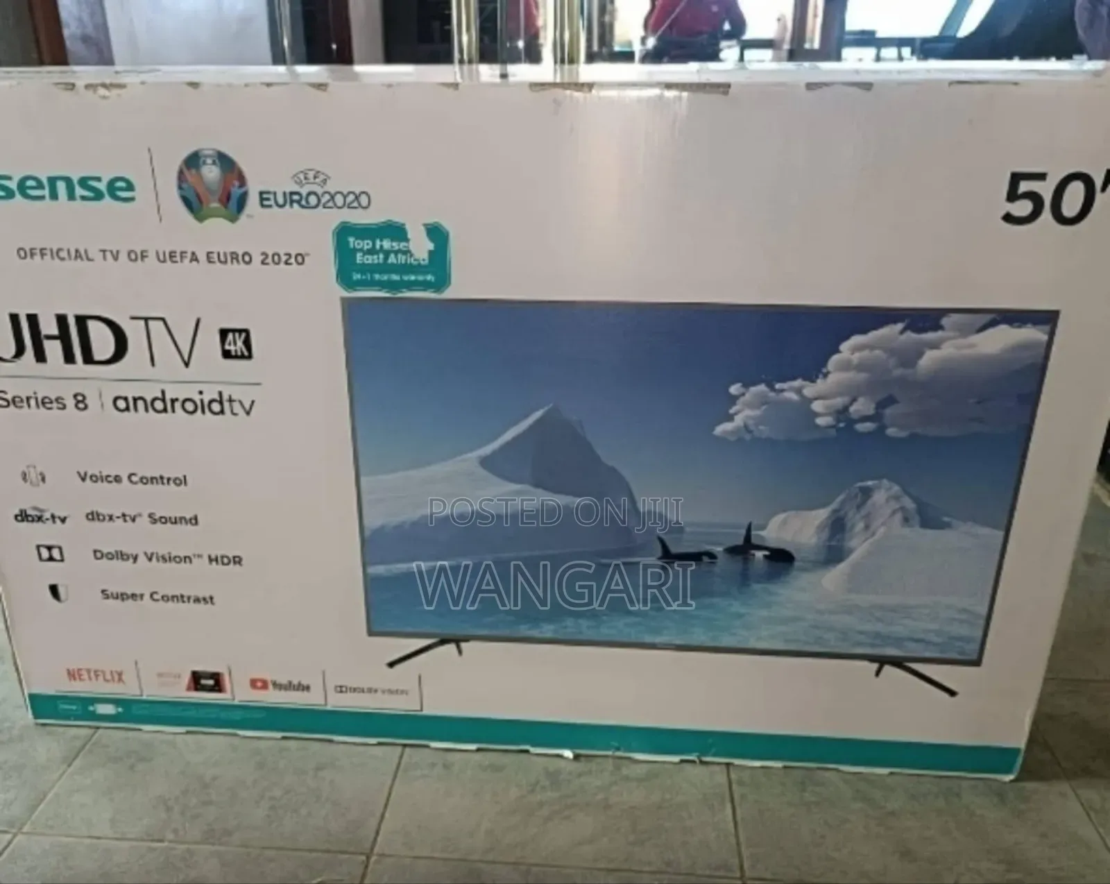 Voice Control Hisense 50 Inch 4 K Television