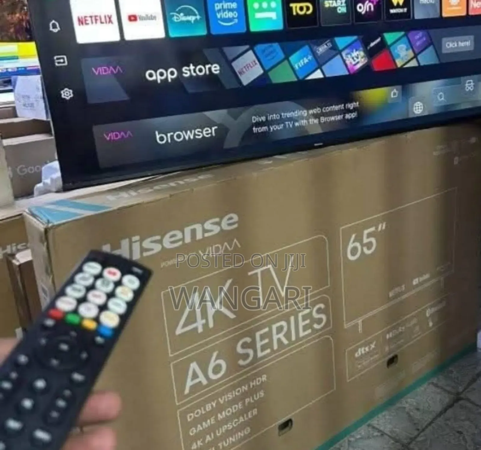 Bluetooth Hisense Uhd A6 Series 65 Inch Television