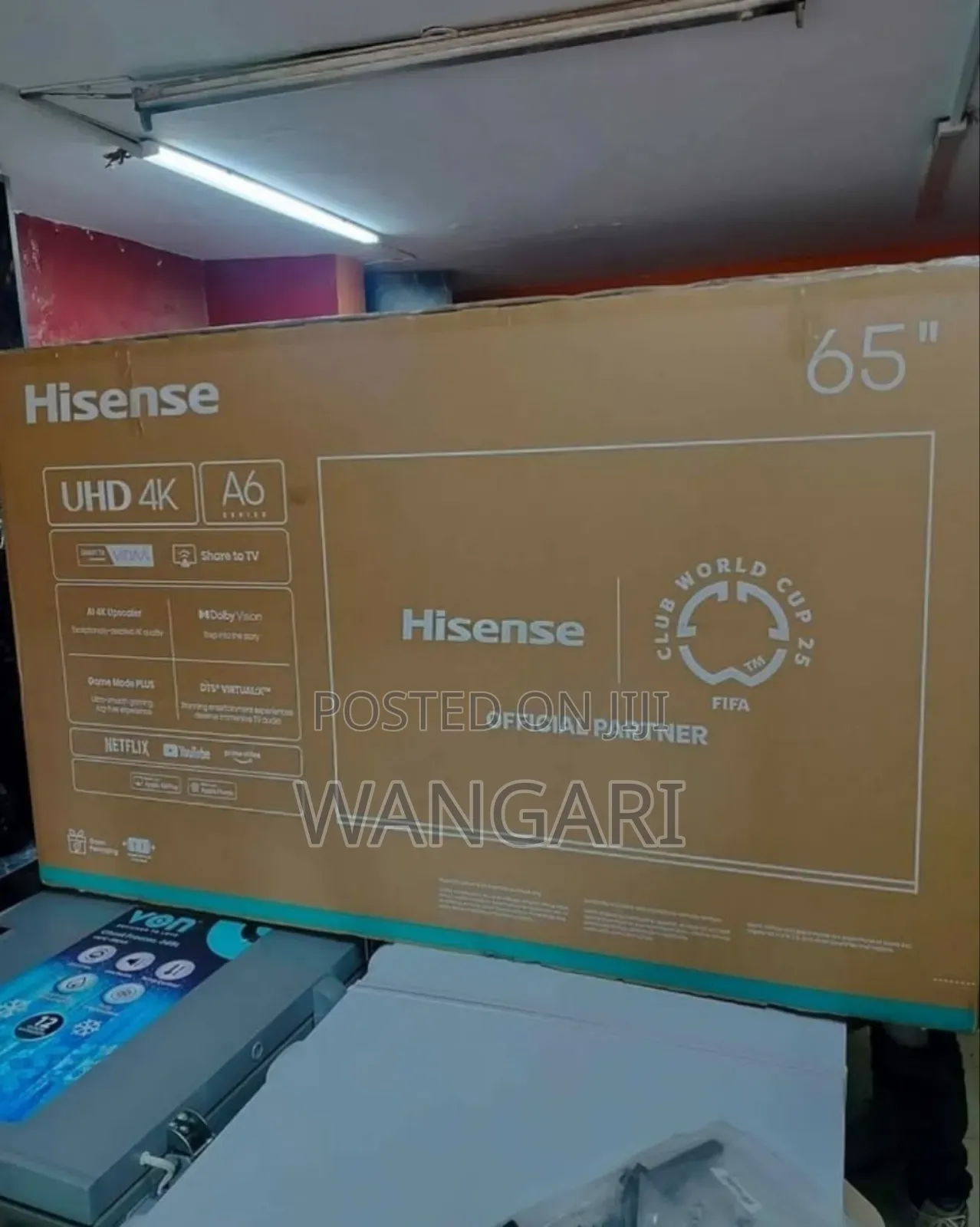 Youtube Netflix Hisense Uhd A6 Series 65 Inch Television