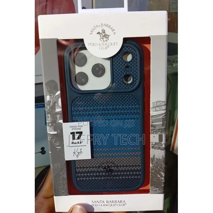 Barbara Polo Club Kyle Series Case for iPhone 17 Pro (6.3") - Blue