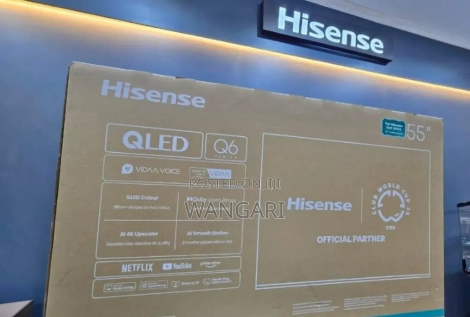 With Warranty Qled Q6 Series Hisense 55 Inch Tv