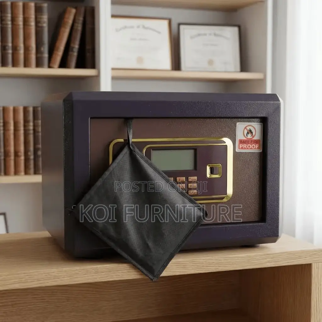 Storage Units; 45kgs Digital Metallic Fireproof Safe