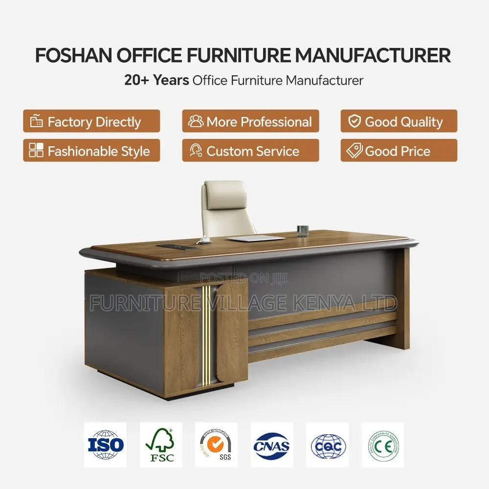 Office Desk; 1. 8m Modern Executive Office Desk
