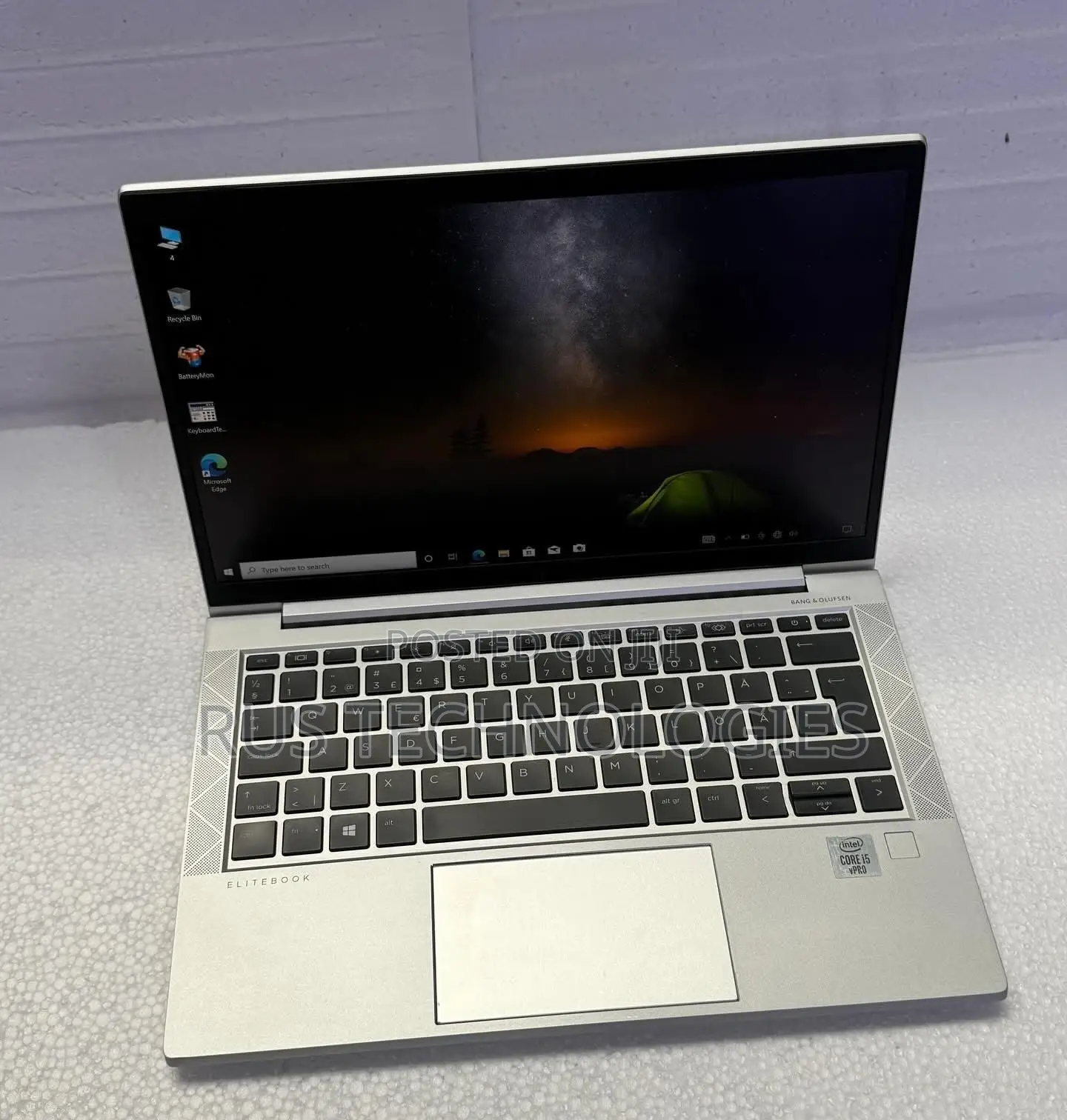New Laptop HP EliteBook 830 G7 8GB Intel Core i5 SSD 256GB