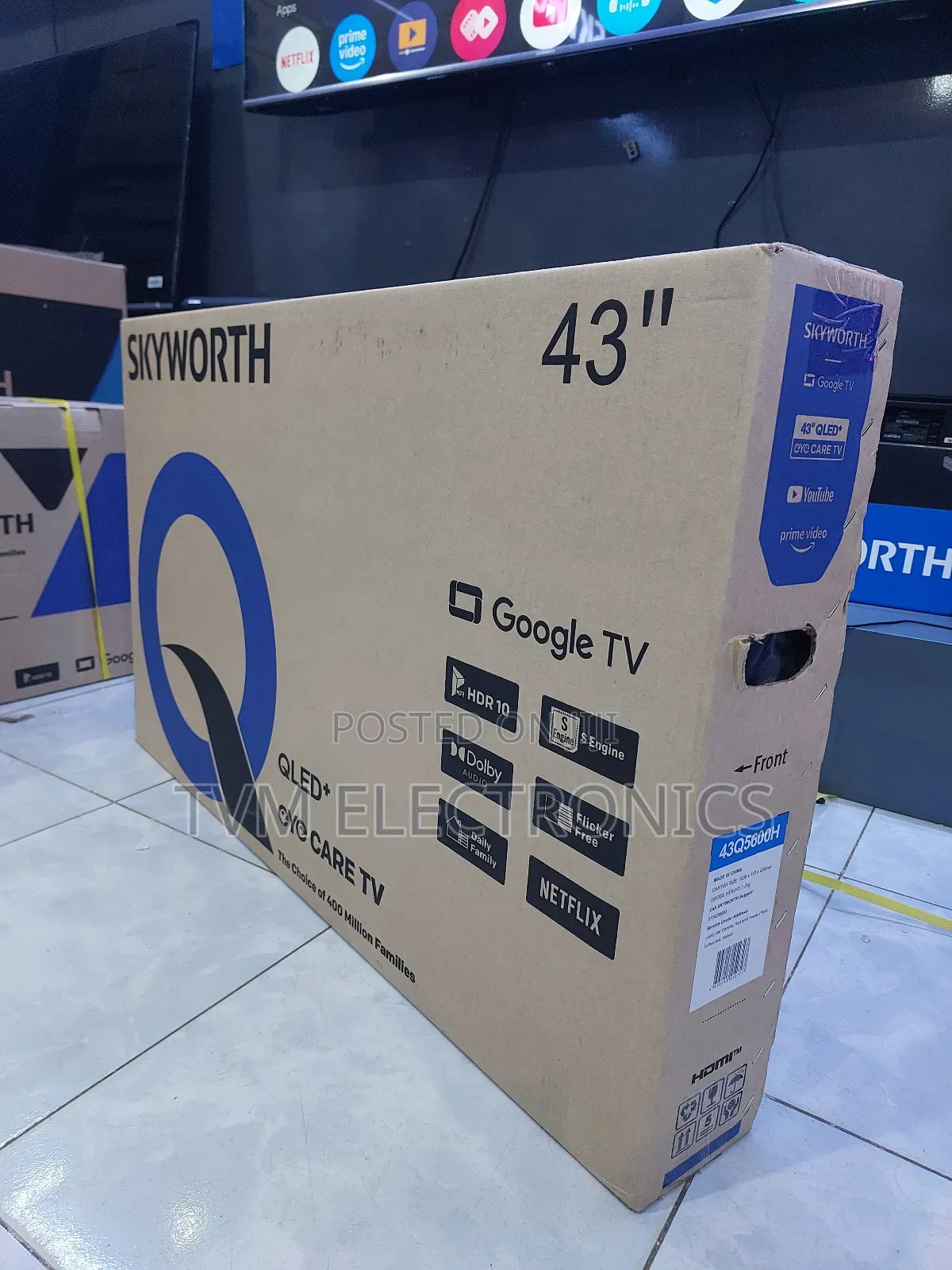 Skyworth 43" Qled Q5600h Google Tv