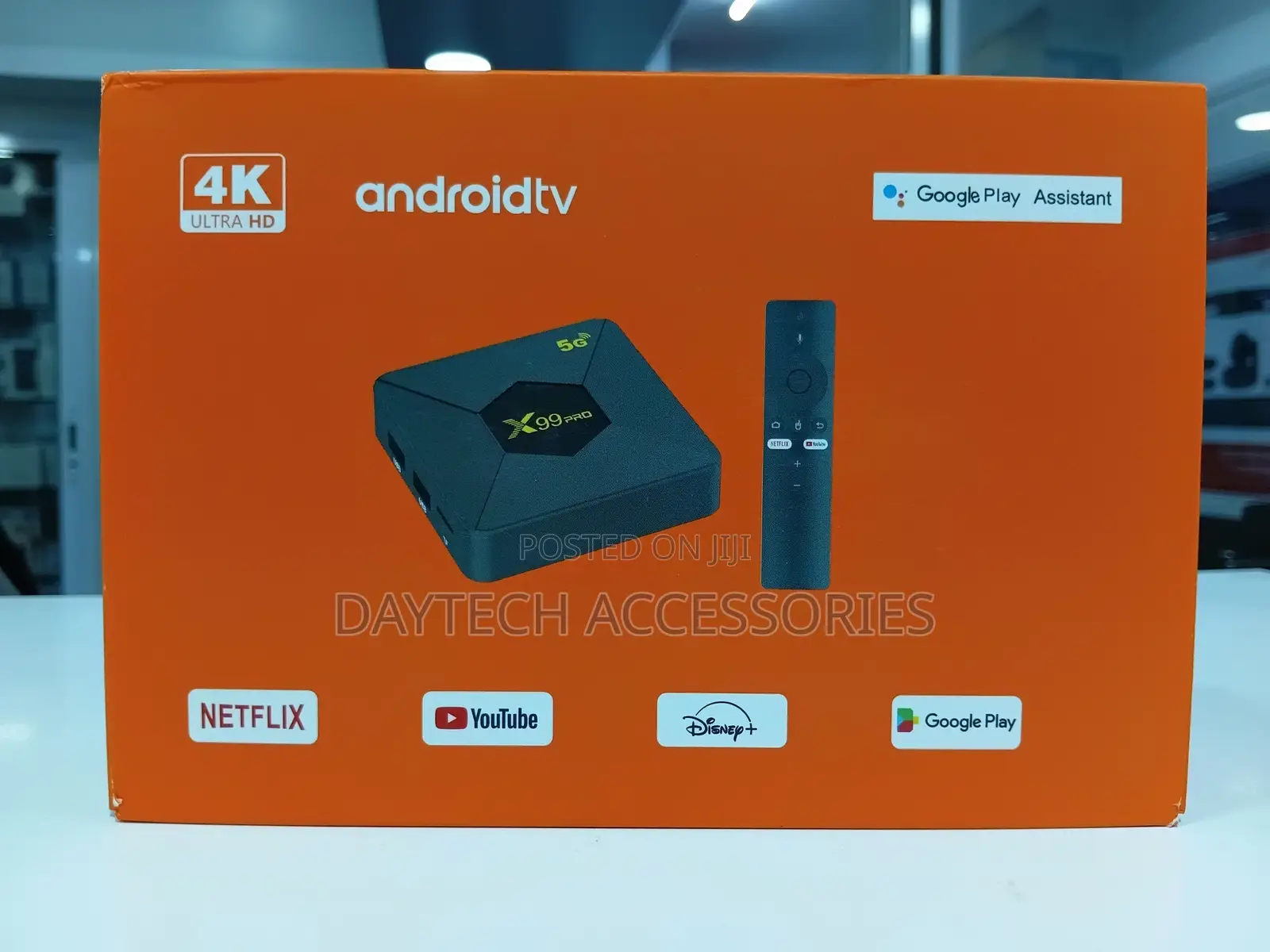 This Item Is the X99 Pro Android Tv Box, a Streaming Device