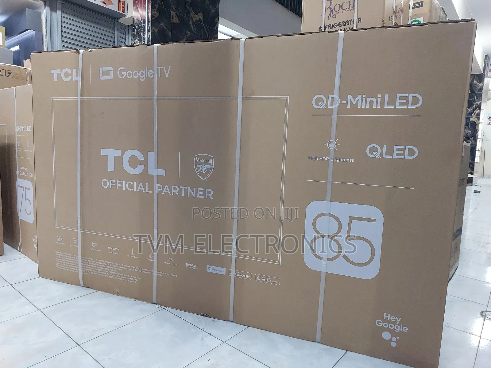 TCL 85c6k 85 Inch Premium Qd-Miniled Tv