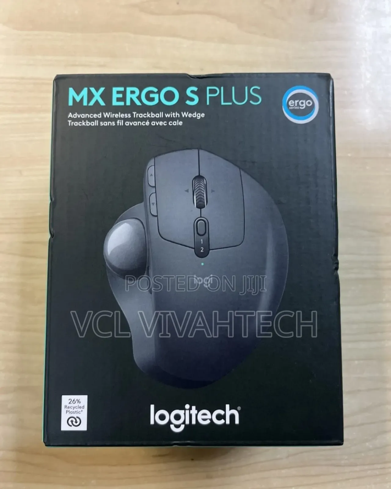 Logitech Mx Ergo Wireless Trackball Mouse New Tech