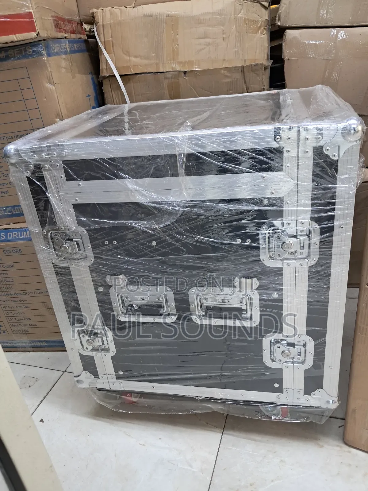 Professional 12 U Flight Case With Wheels – Heavy Duty Road Case