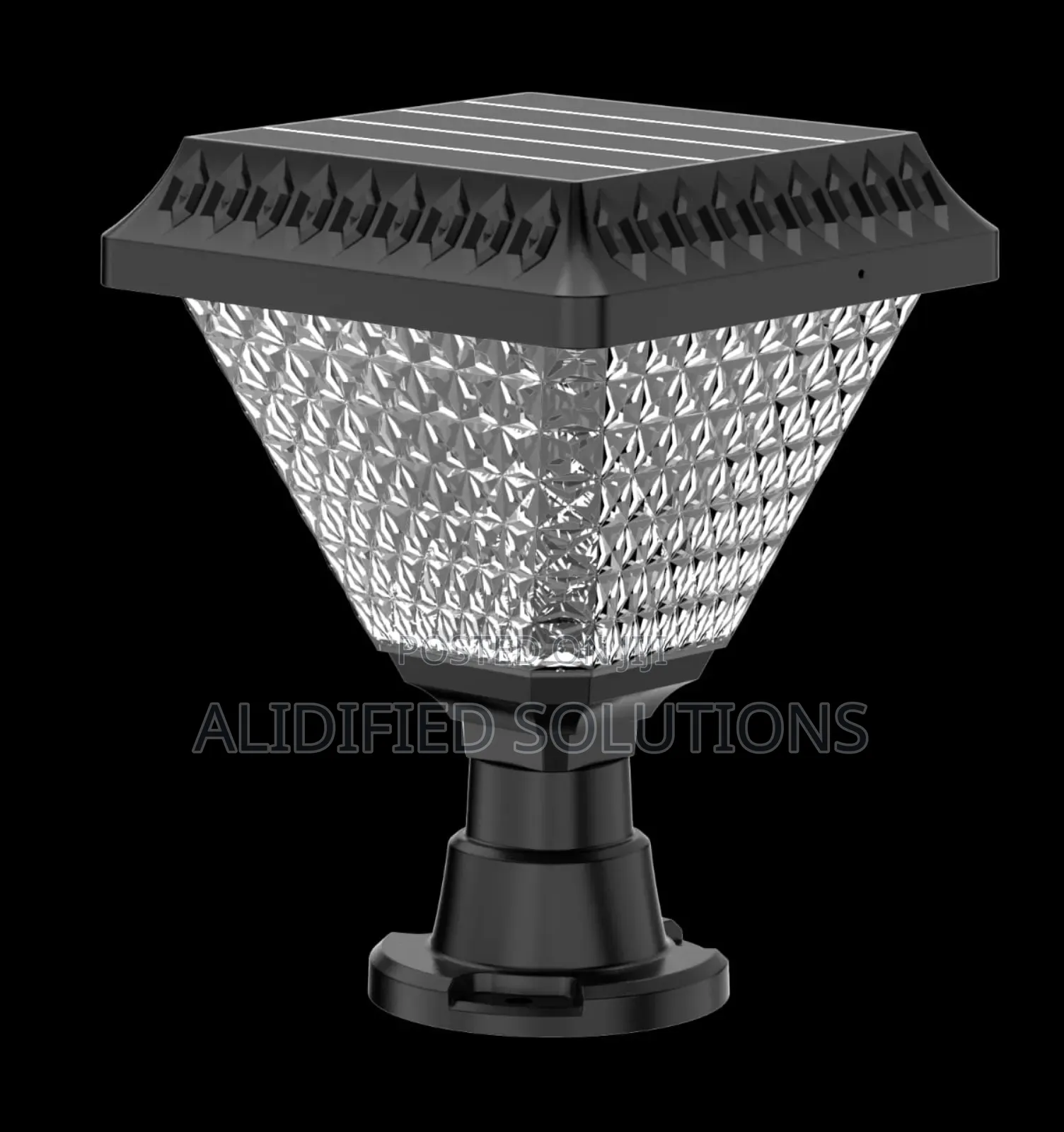 Gate Light Solar Powered