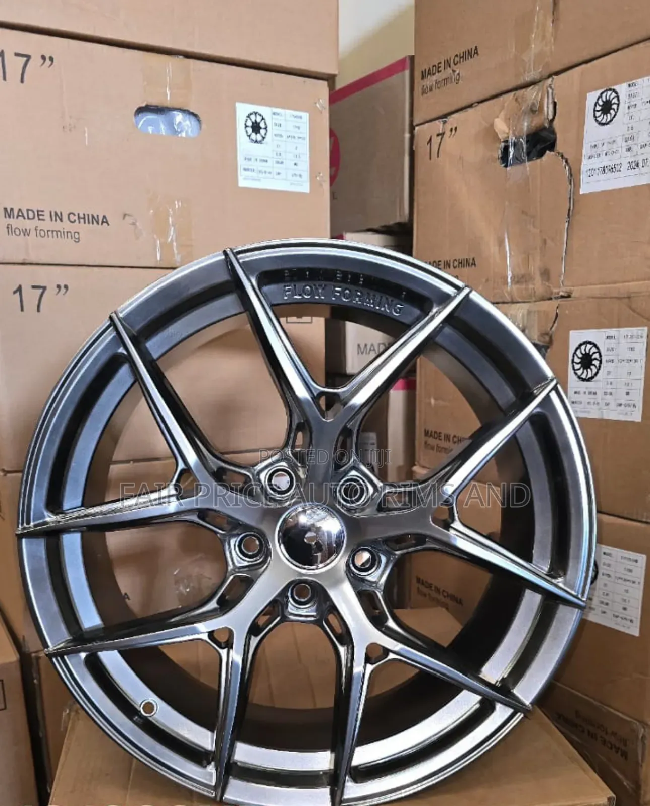 Size 18/5/114.3 Normal Gunmetal Sports Rims