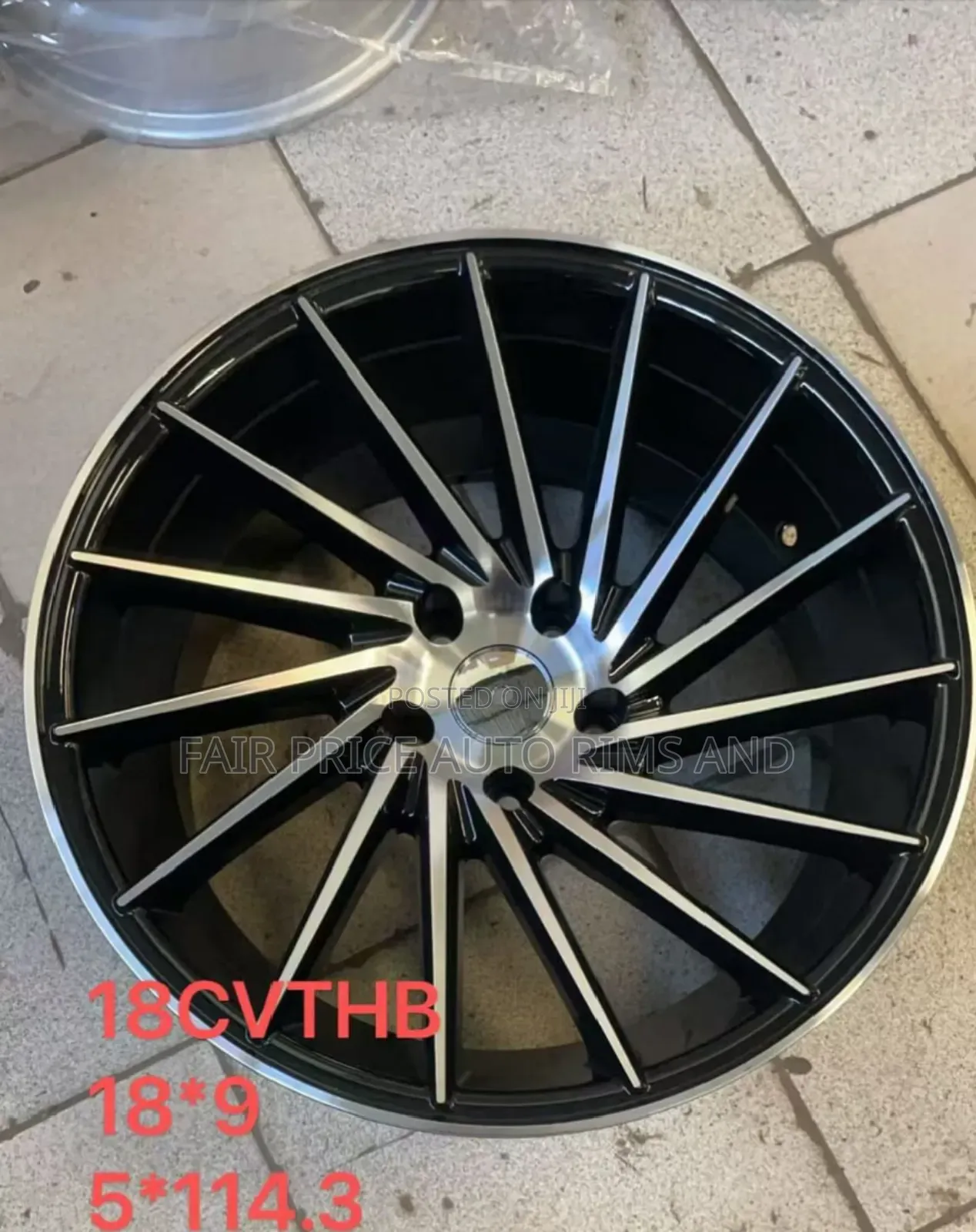 Size 18/5/114.3 Normal Sports Rims