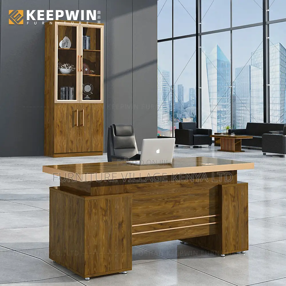 Office Desk; 1.4 Meter Executive Office Desk With Drawers