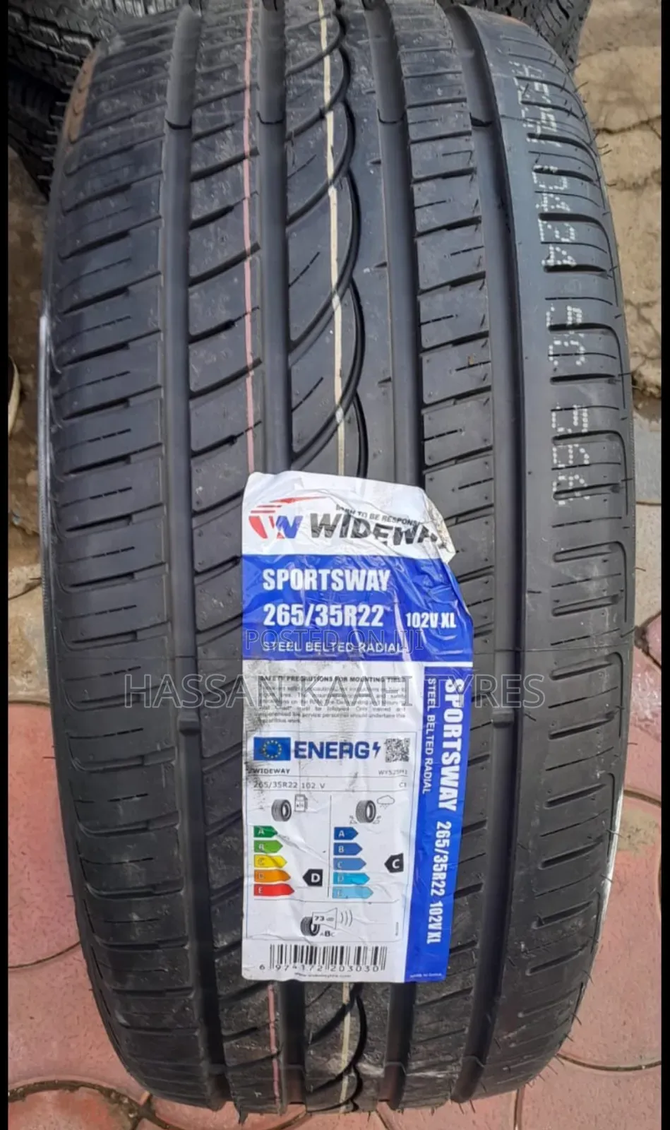 265/35r22 Wideway Tyre