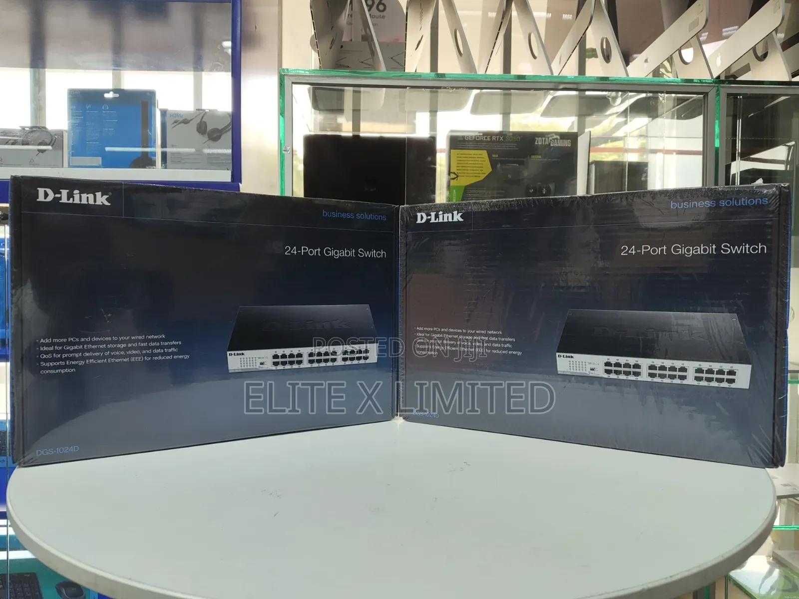D-Link DGS-10124d 24-Port Gigabit Switch