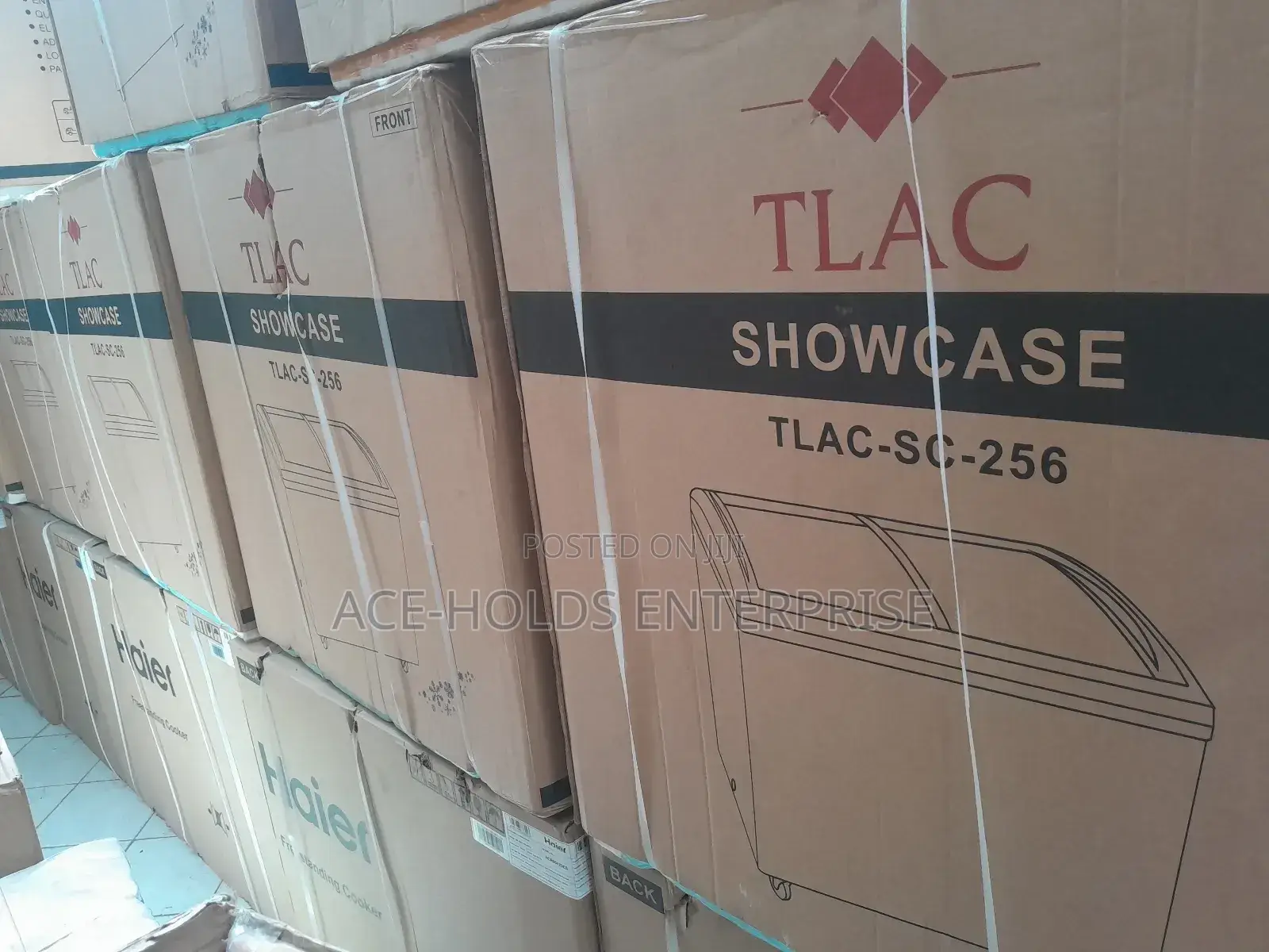 Showcase Display Sliding Door Freezer - Tlac 156 Litres Capacity