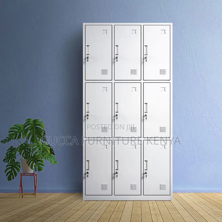 9-doors Gym Steel Storage Locker Cabinet
