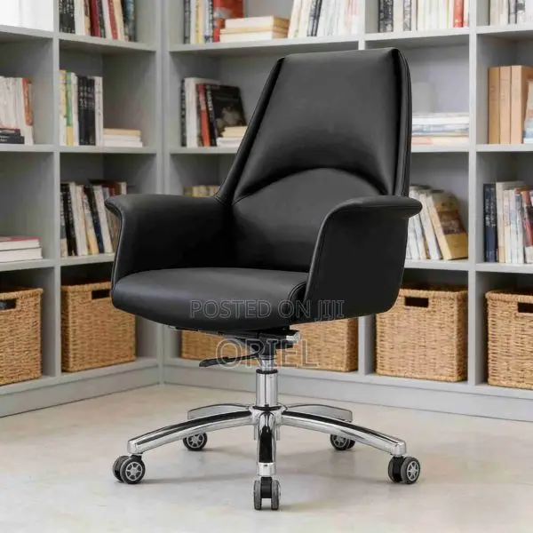 Office Chair : Midback Executive Office Leather Seat