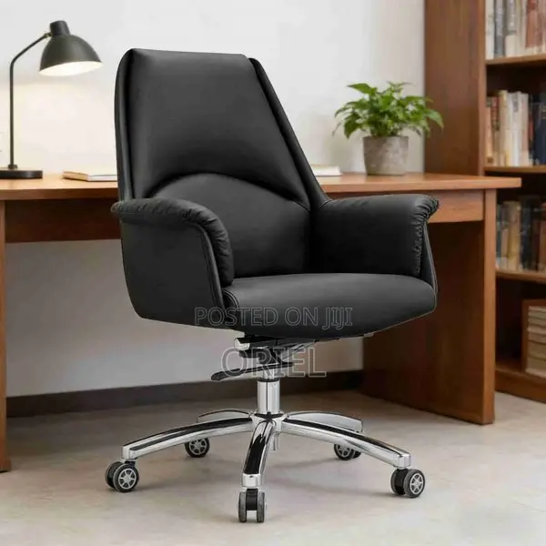 Office Chair : Midback Executive Office Leather Seat