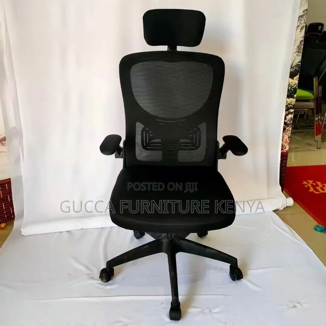 Executive Ergonomic Chair With Flip Armrest