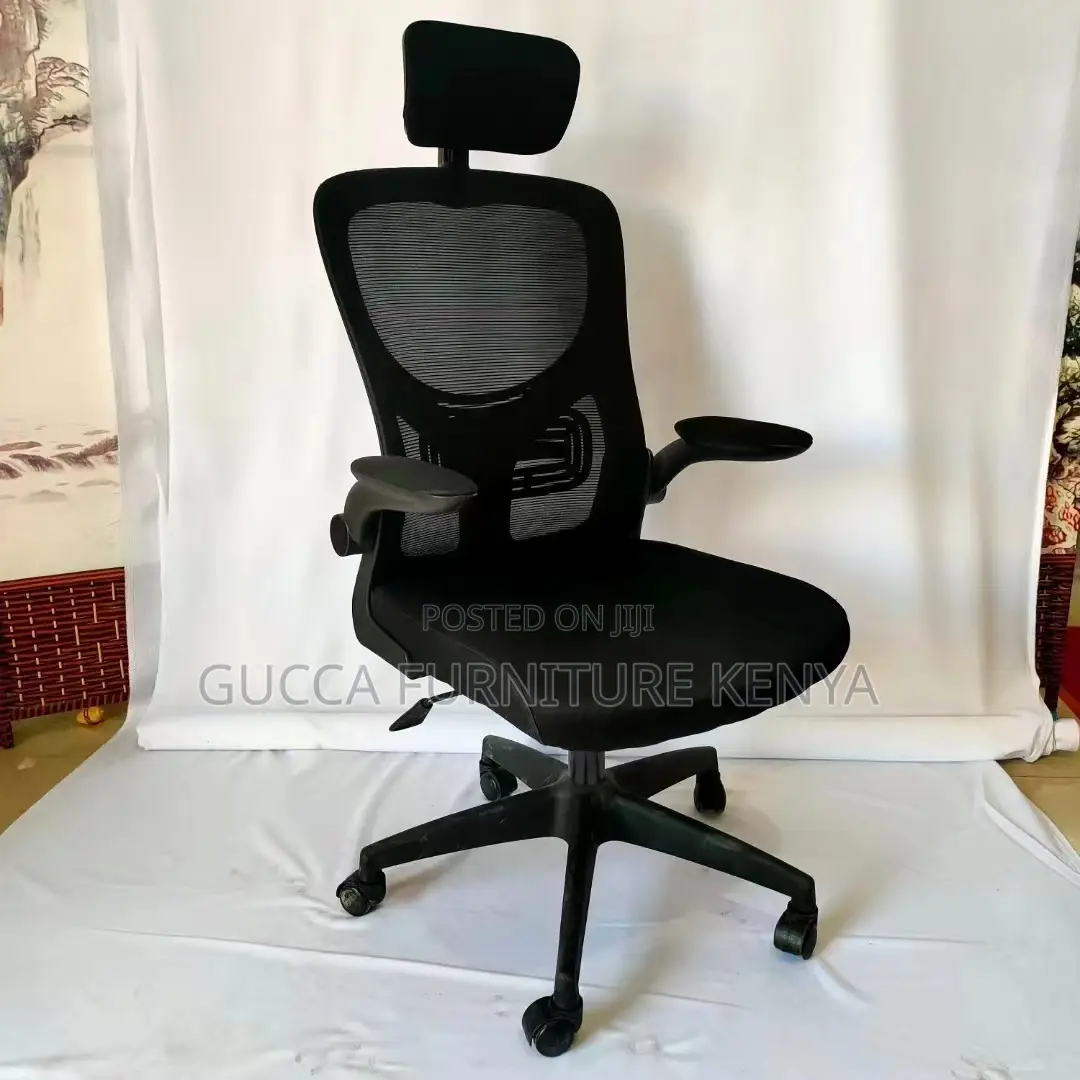 Executive Ergonomic Chair With Flip Armrest