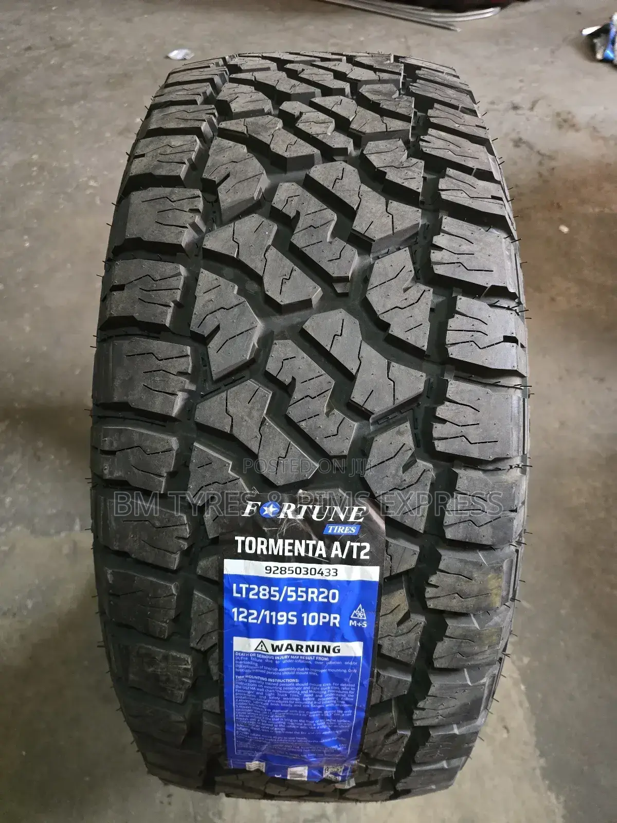 285 /55 R20 Fortune Tyres (All Terrein)