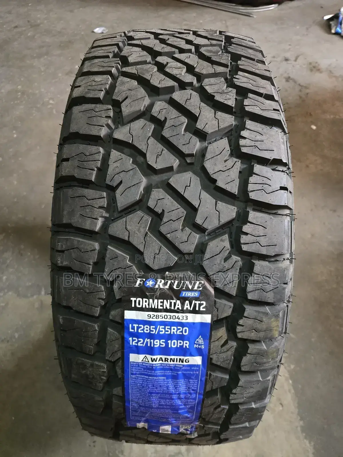 285 /55 R20 Fortune Tyres (All Terrein)