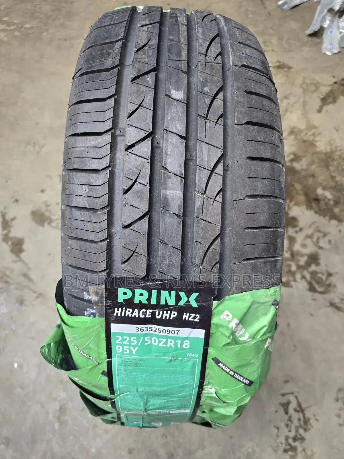 225 /50 R18 Prinx Tyres (Thailand)
