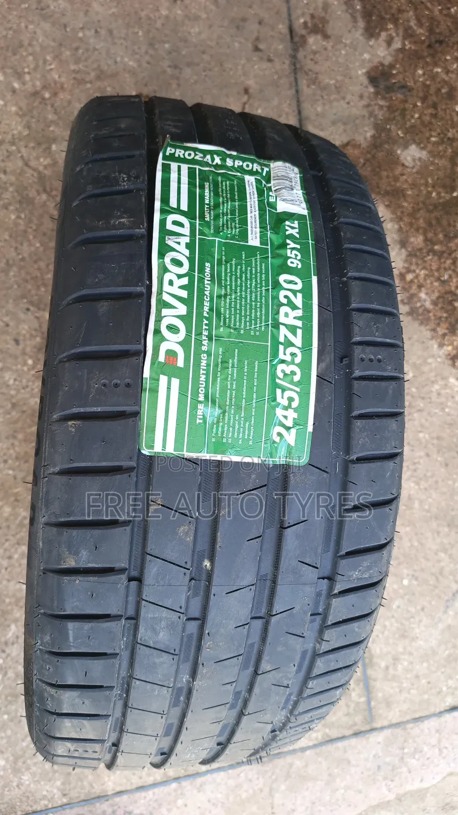 245/35zr20 Dovroad