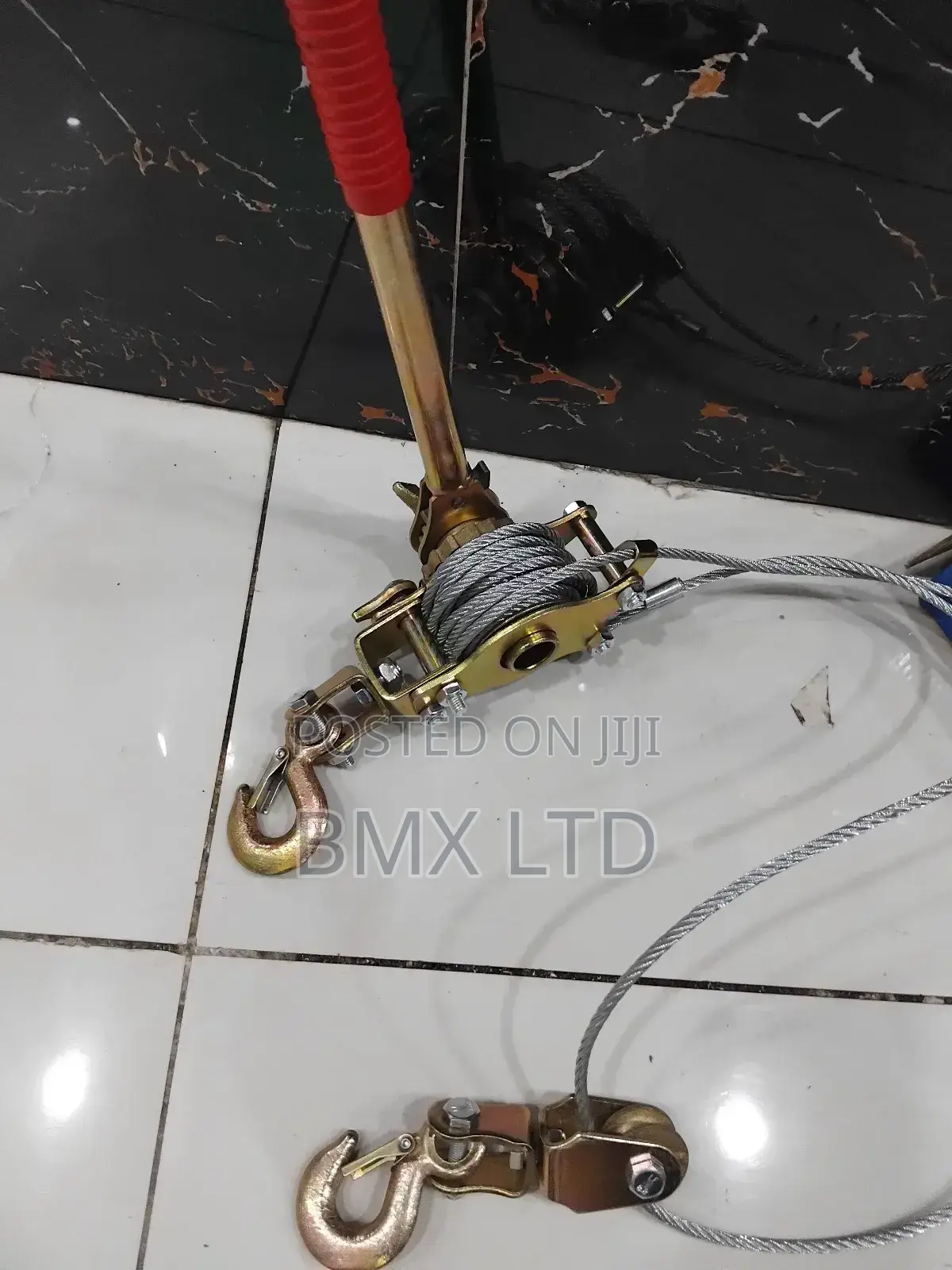 Industrial Portable Come Along Cable Puller Heavy Duty Winch Tool