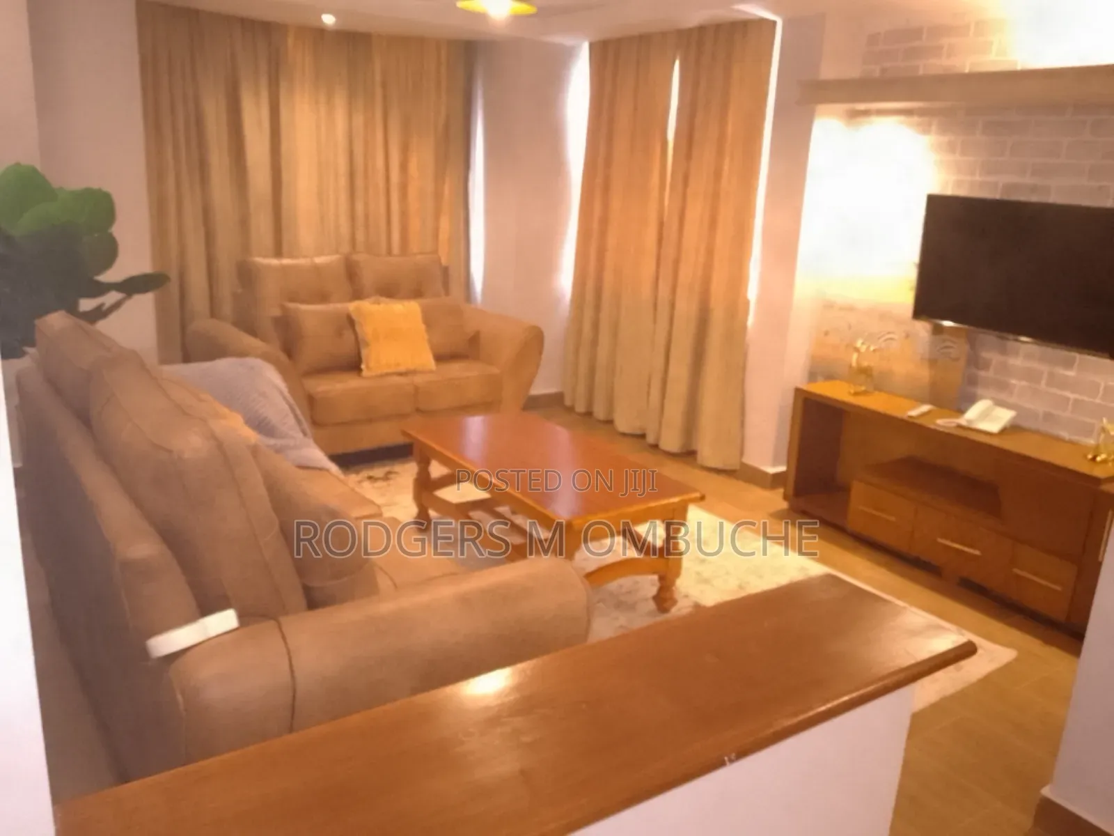 Furnished 2bdrm Apartment in Raphta Road Area for rent