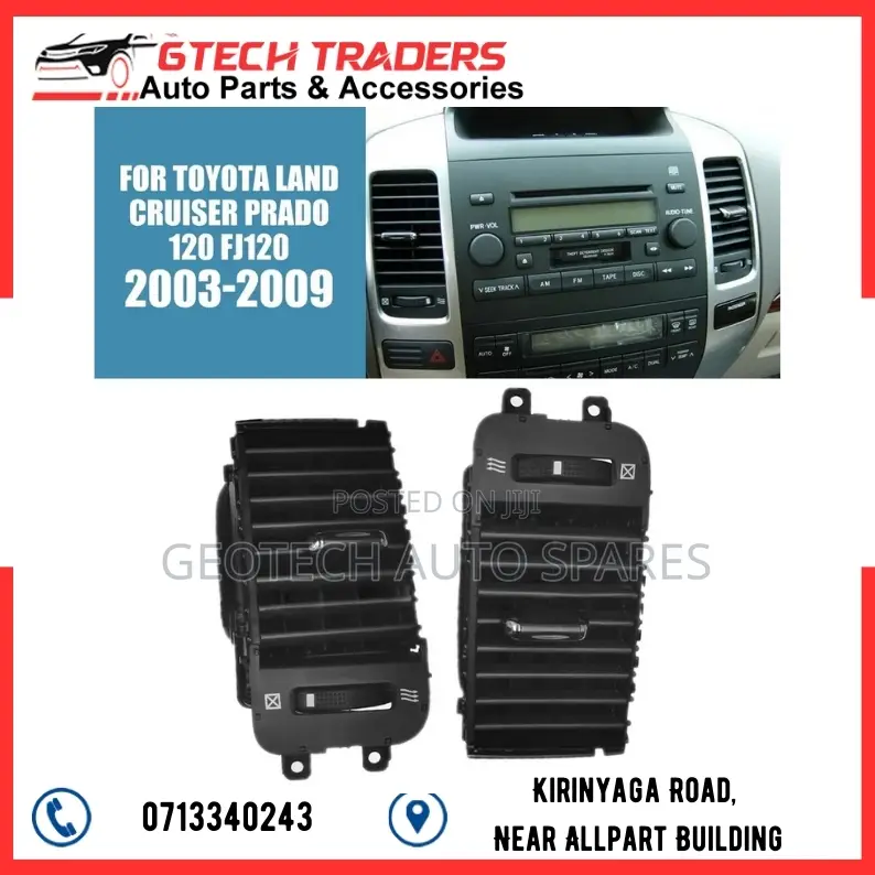 Land Cruiser Prado Fj120 Dash Air Vents