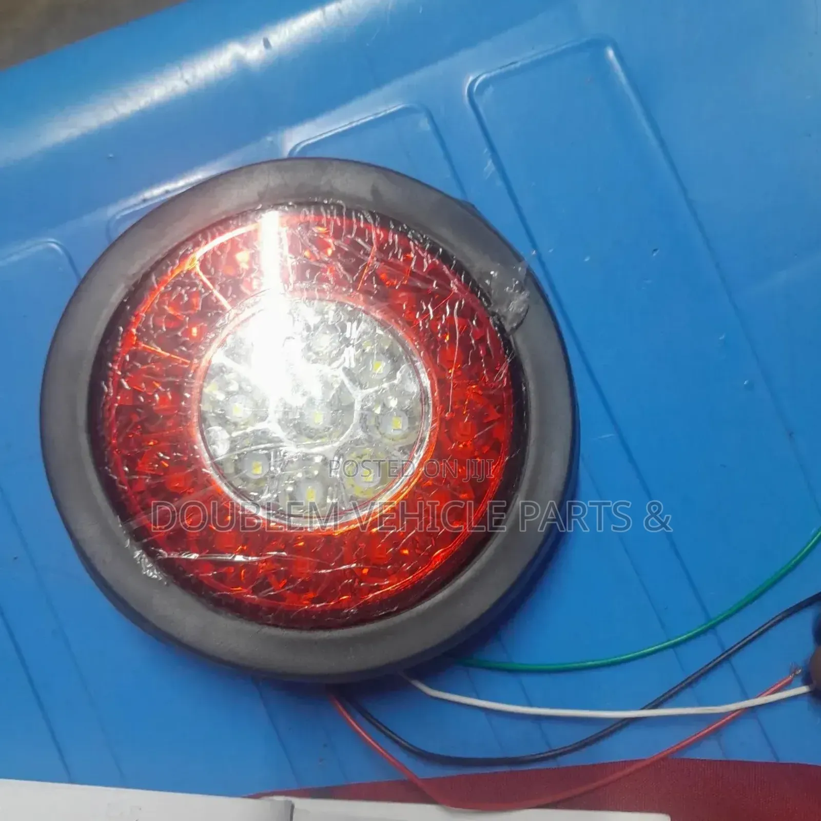 Universal Tail Lamp/Brake /Reverse/Indicator Led Lights Round 24v Bus
