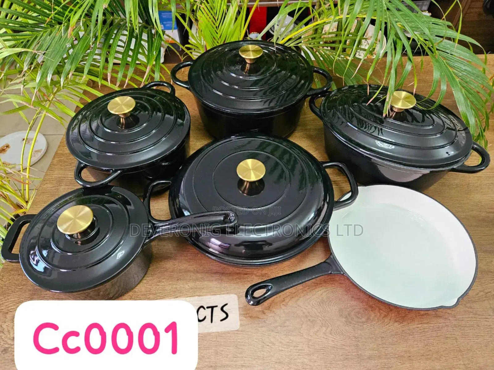 Cast Iron Cooking Set
