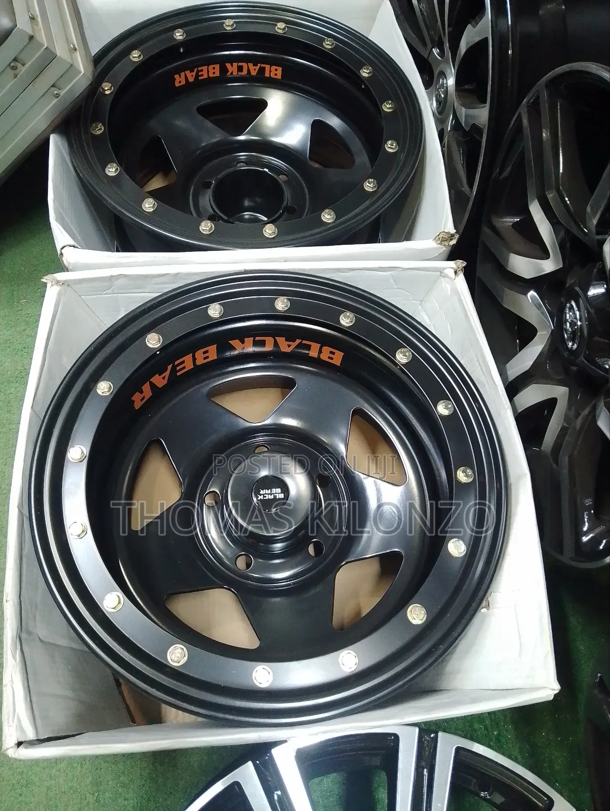 Size 17 9 J 6/139 7:Steel Rims