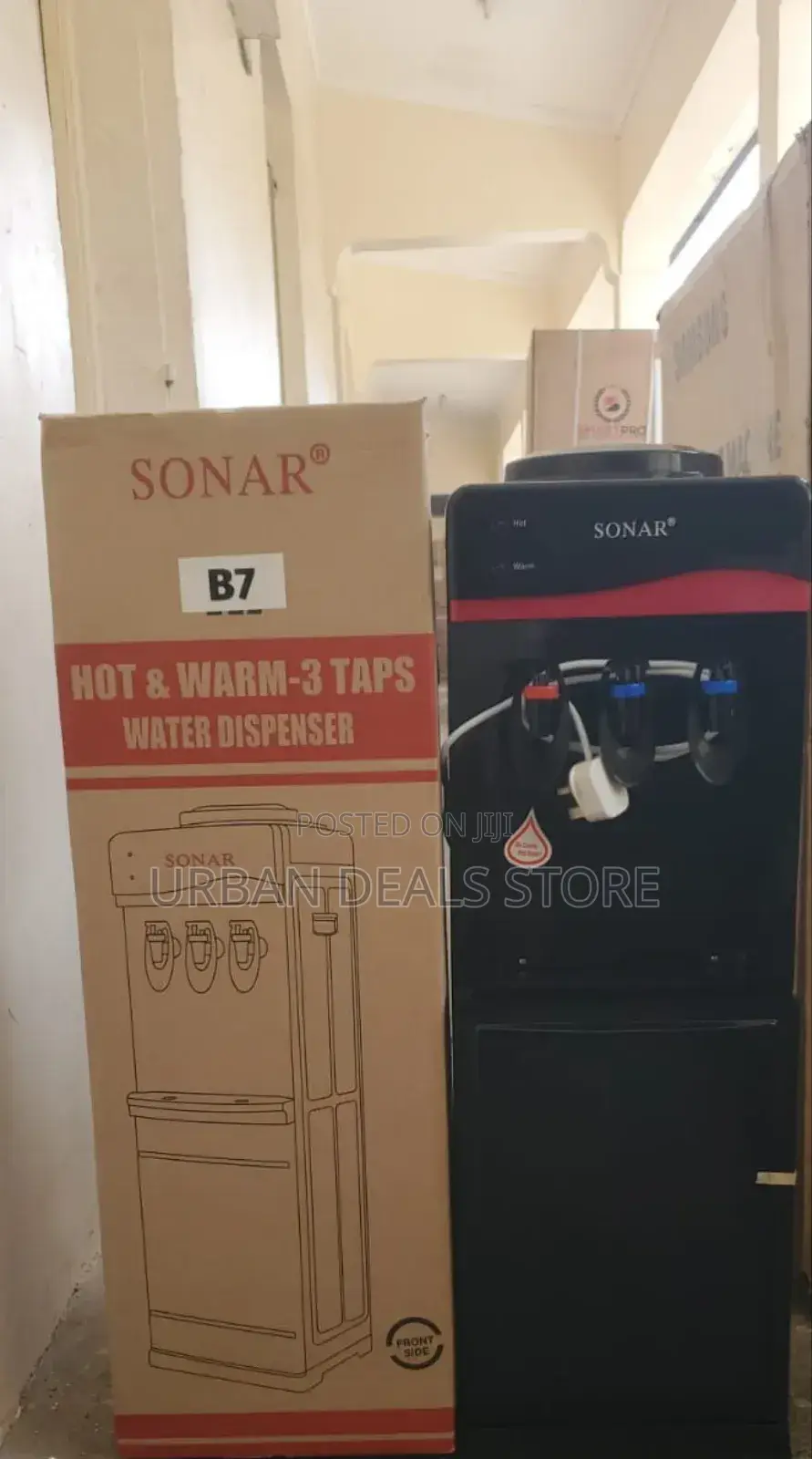 3 Taps Sonar B7 Standing Dispenser