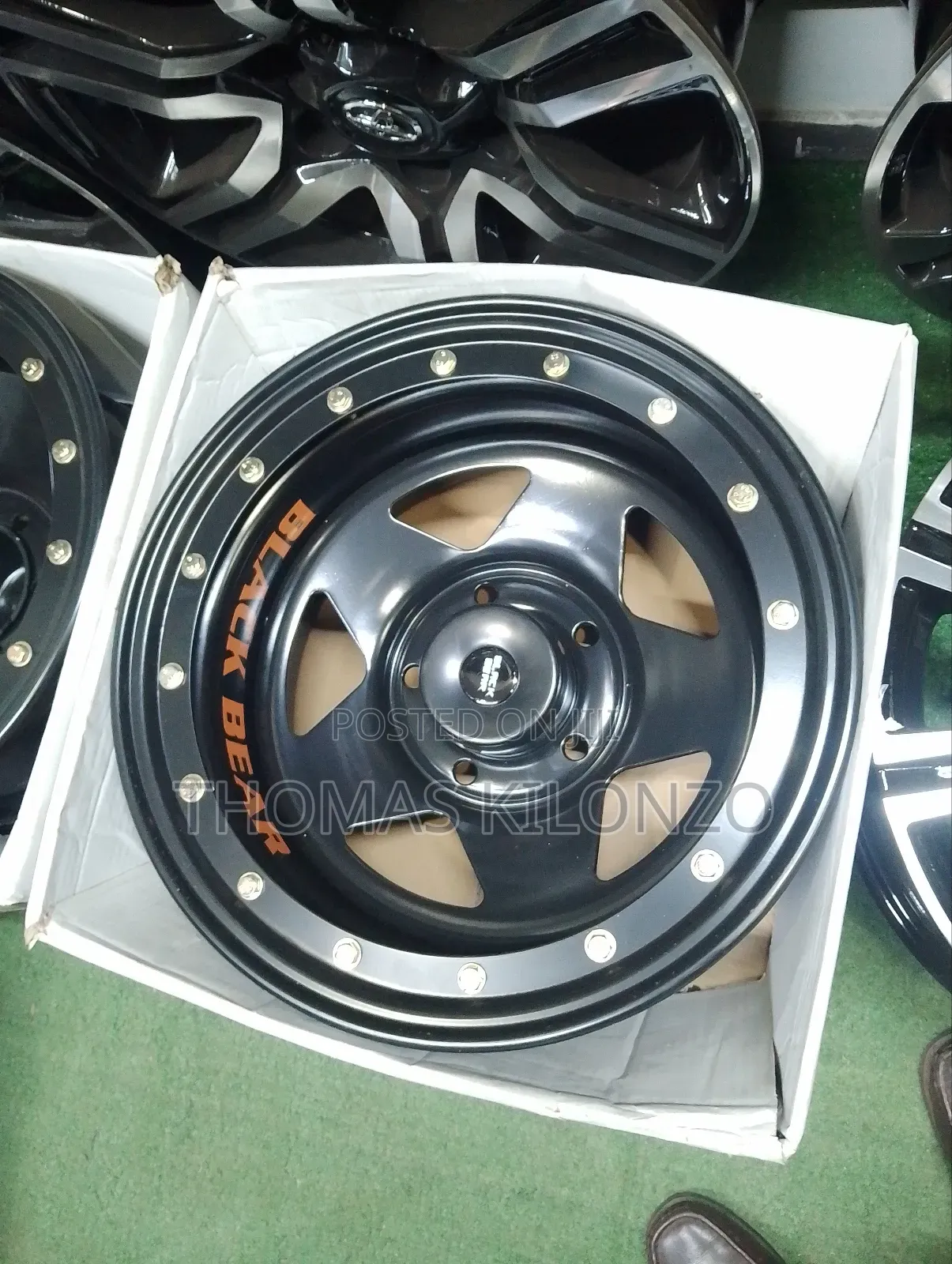 Size 17 9 J 6/139 7:Steel Rims