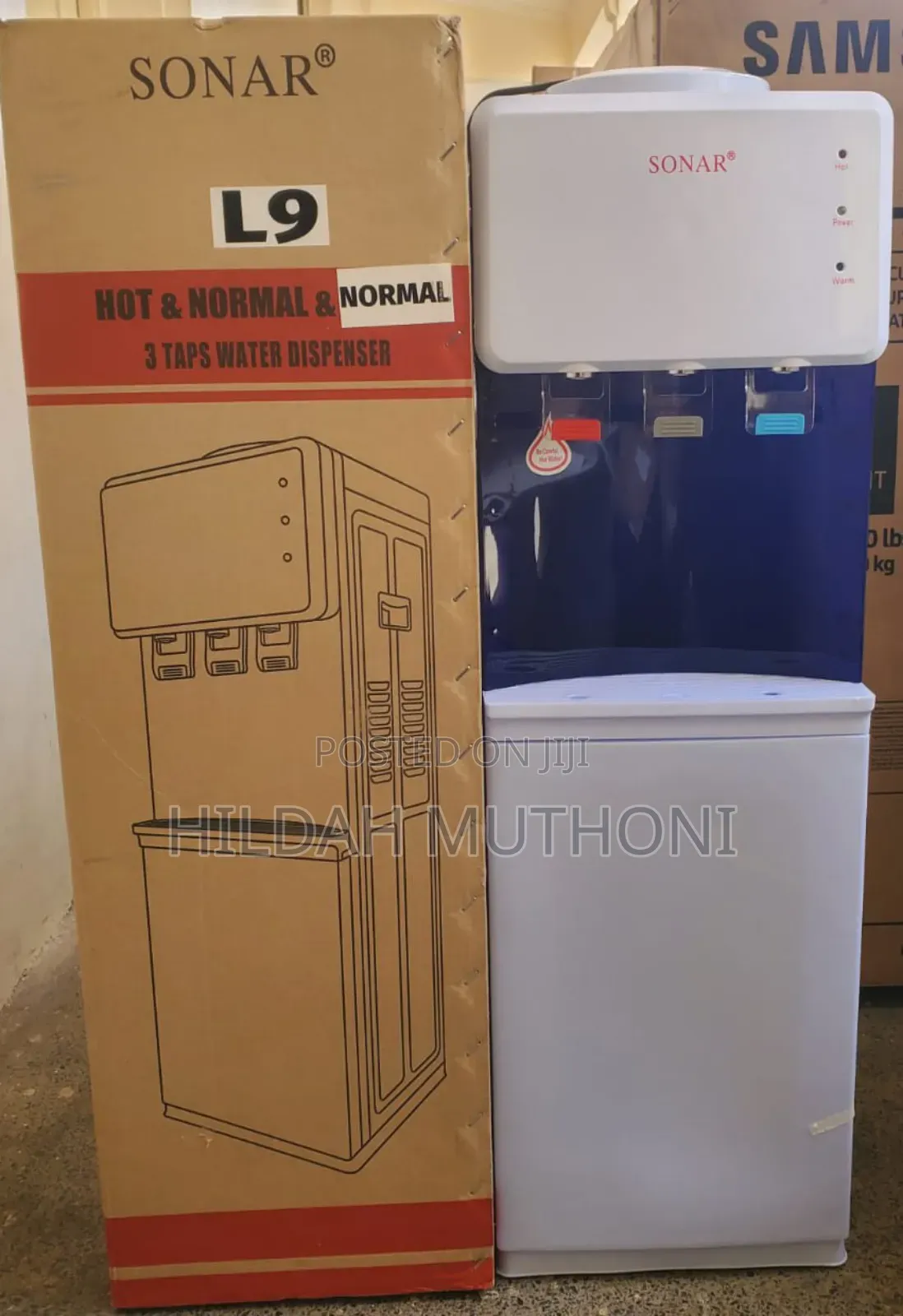 3 Taps Sonar L9 Standing Water Dispenser