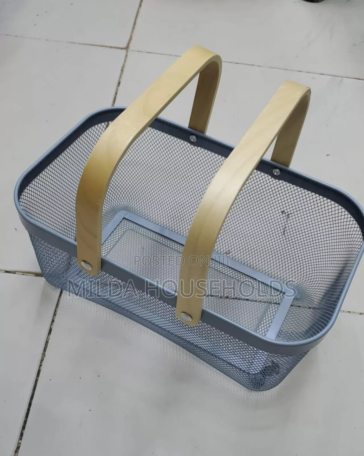 Storage/Fruit Basket With Handles.