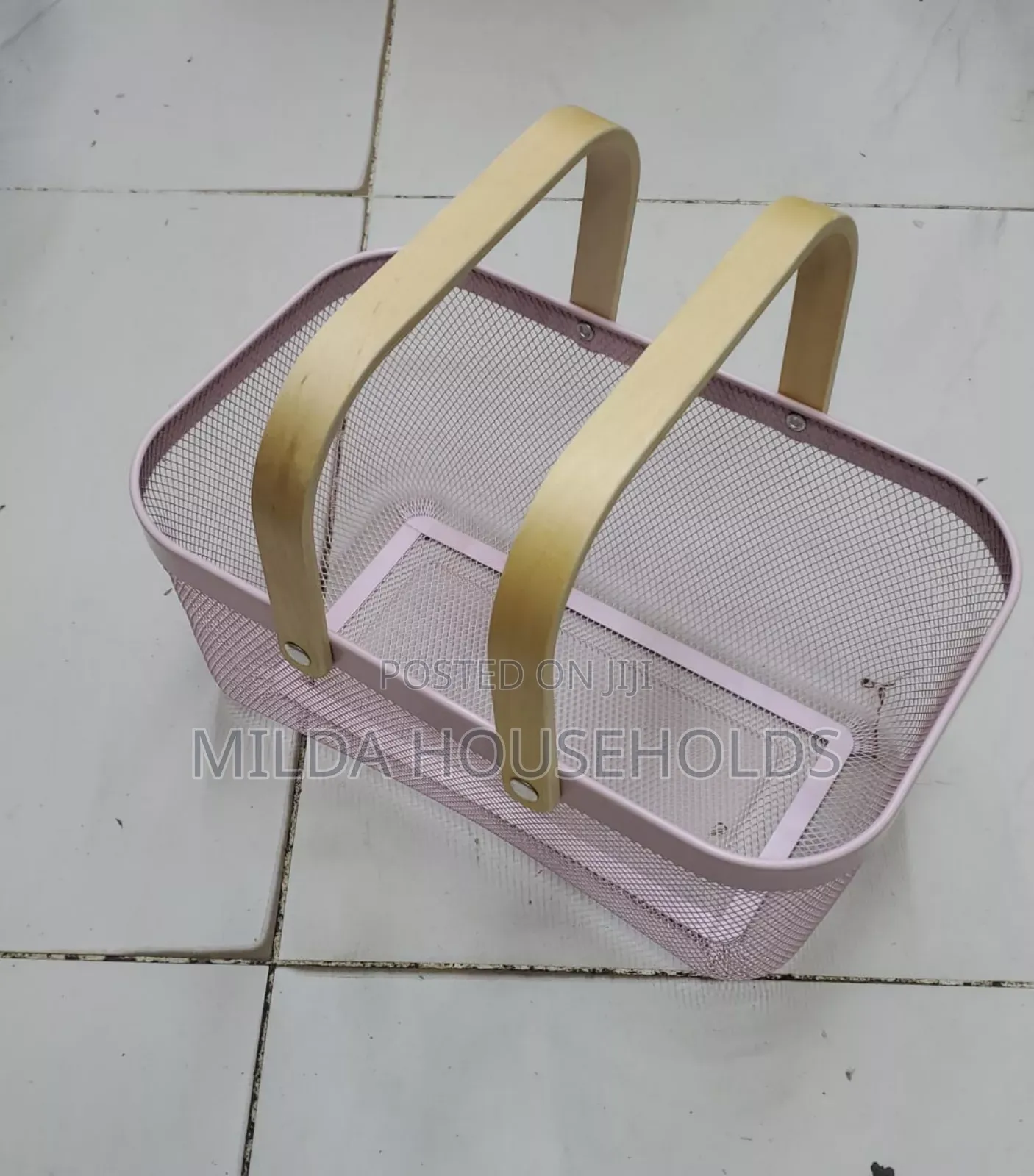 Storage/Fruit Basket With Handles.
