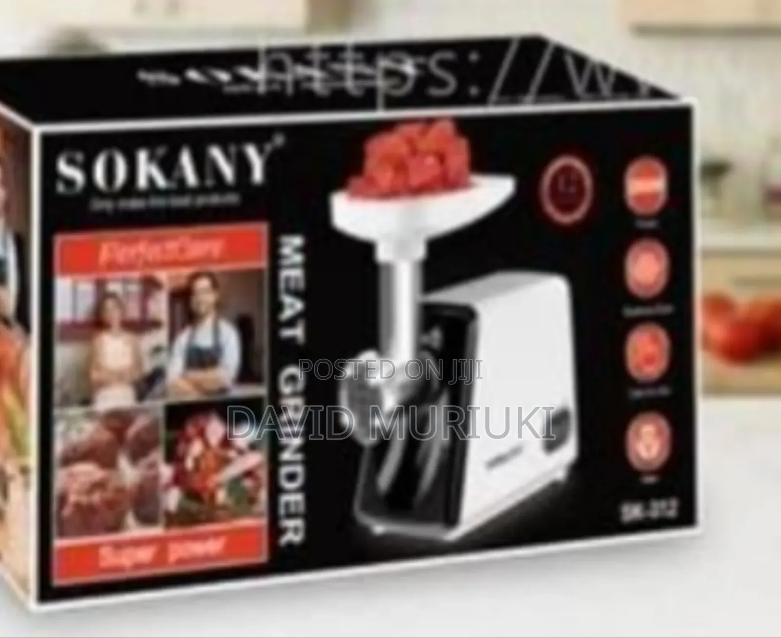 Sokany Meat Mincer 2500watts. Sk-312