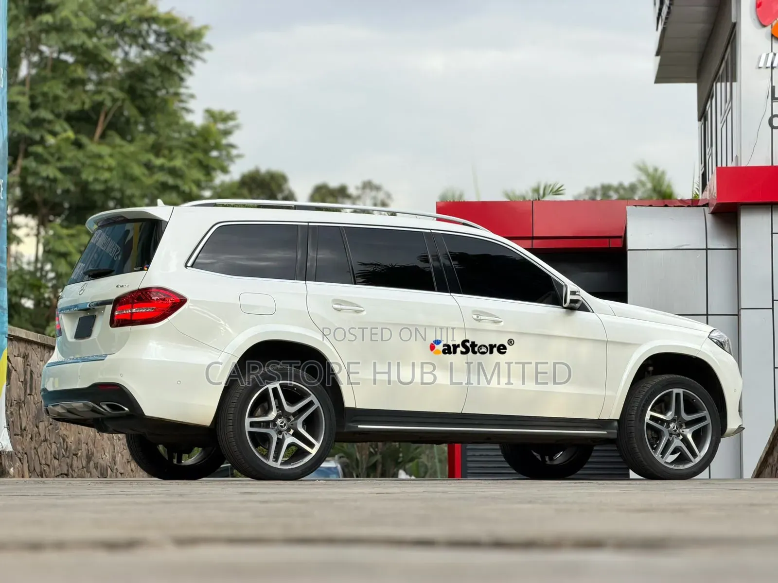 Mercedes-Benz GLS-Class 2018 White