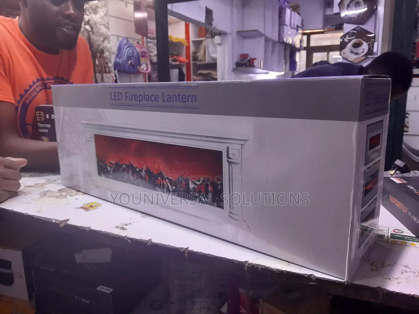 0.5 Metres Led Lantern Fire Place