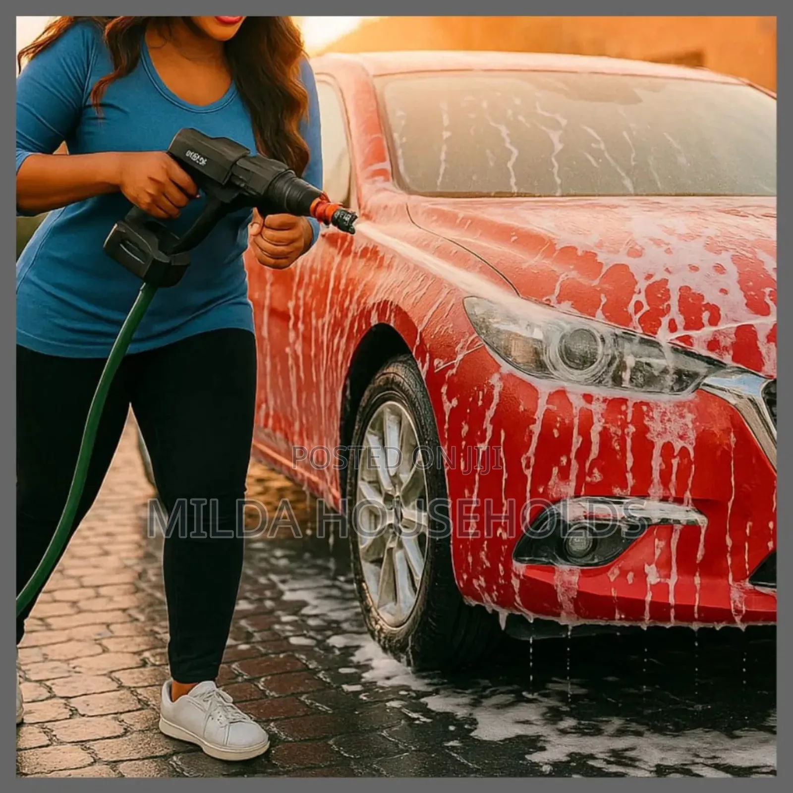 Wireless High Pressure Car Wash Water Gun