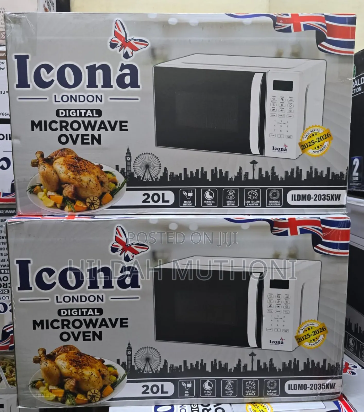 20l Icona Digital Microwave