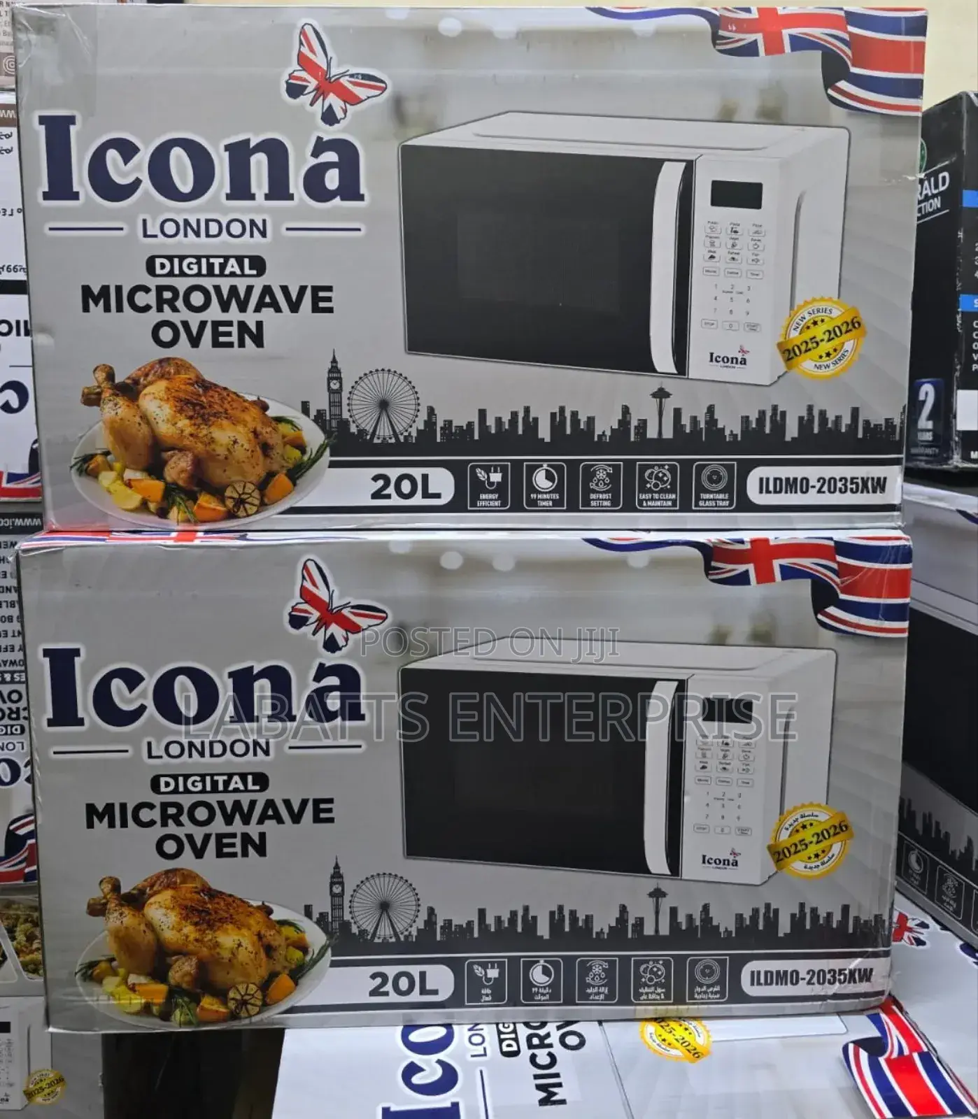 20 Litres Icona Digital Microwave