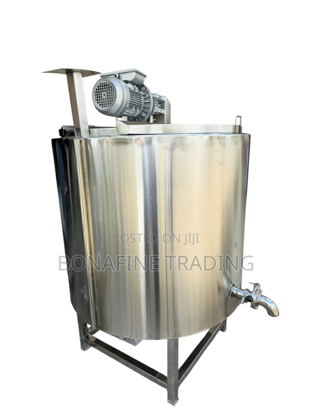 Stainless Steel Batch Pasteurizer for Milk, Juices, Yogurt, Honey 500l