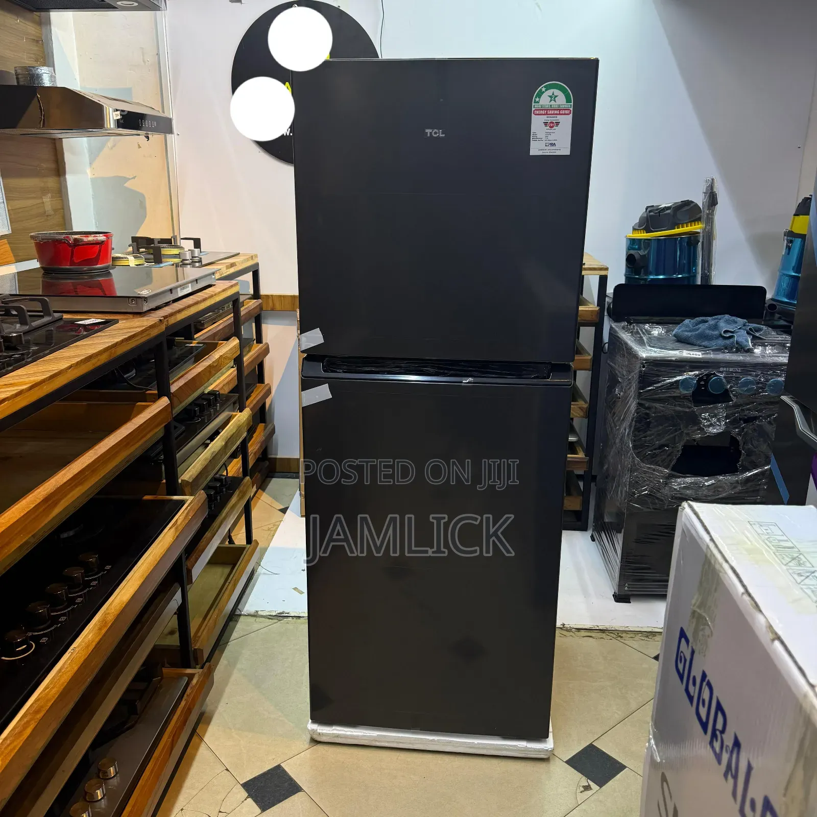 206l TCL Double Door Fridge - Ab